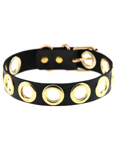 Collier Cirgoth Noir et Doré