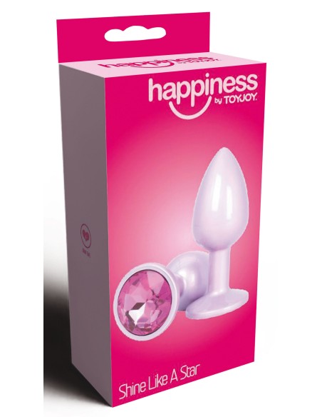 Plug Bijou Shine like a star 6 x 2.7cm Rose Plug Bijou Shine like a star 6 x 2.7cm Rose