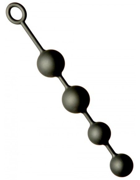Boules anales Silicone Xl Duo 35 x 6 cm Boules anales Silicone Xl Duo 35 x 6 cm