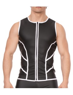 Veste sans manche Robin Noir-Blanc