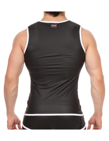 Veste sans manche Robin Noir-Blanc