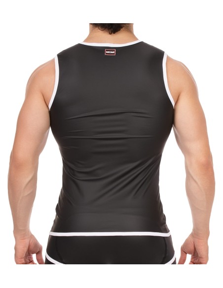 Veste sans manche Robin Noir-Blanc