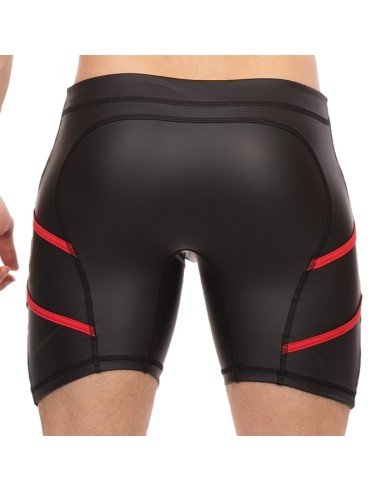 Short Nuru Noir-Rouge