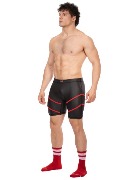 Short Nuru Noir-Rouge