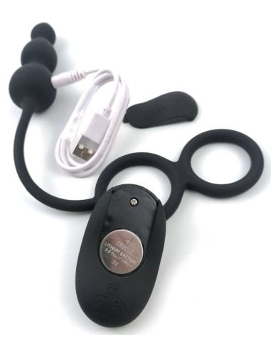 Ballstretcher-Plug Vibrant Trikon 9.5 x 3cm