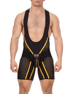 Body Backless Krish Noir-Jaune