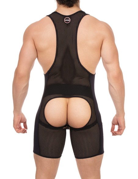 Body Backless Krish Noir-Jaune