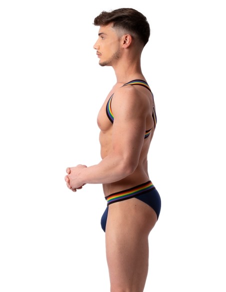 Slip Pride Half Bleu marine