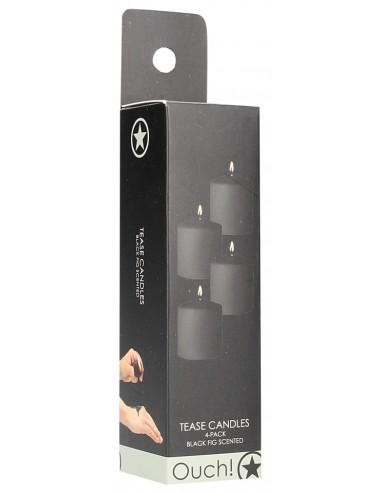Lot de 4 Bougies Tease Candle Figue noire 24g