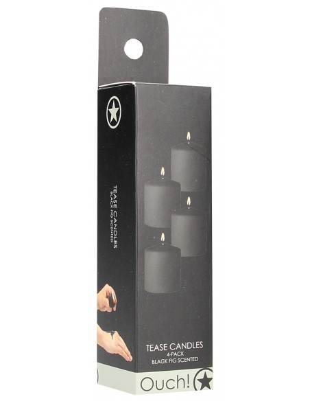 Lot de 4 Bougies Tease Candle Figue noire 24g Lot de 4 Bougies Tease Candle Figue noire 24g