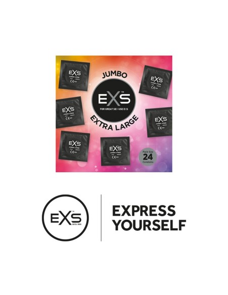 Préservatifs XXL Jumbo 69mm x24