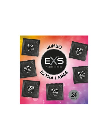 Préservatifs XXL Jumbo 69mm x24