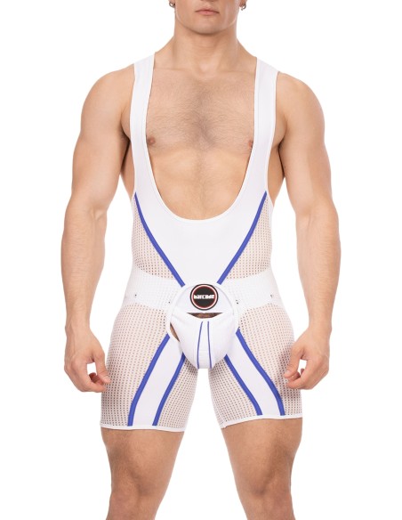 Body Backless Krish Blanc-Bleu