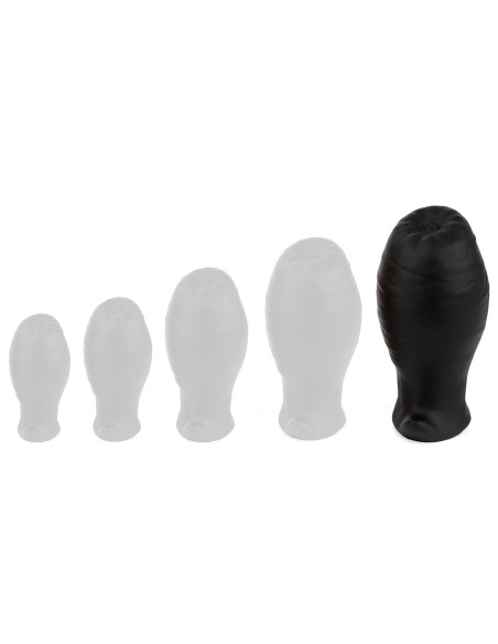 Plug Egg Ass XL 12.5 x 7.3cm Noir Plug Egg Ass XL 12.5 x 7.3cm Noir