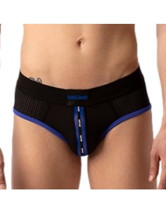 Slip Sicile Noir-Bleu