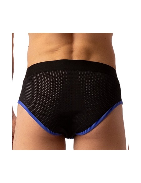 Slip Sicile Noir-Bleu