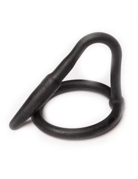 Silicone Cock Plug Penis Noir