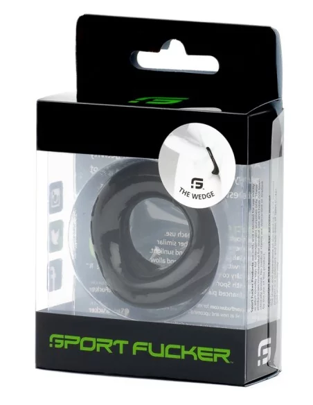 Wedge Cockring Noir Wedge Cockring Noir