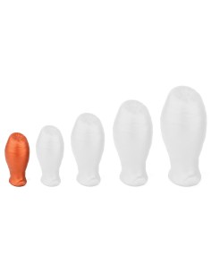 Plug Egg As XS 6 x 3.5cm Orange