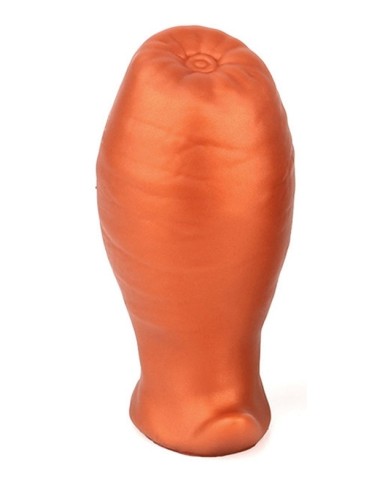 Plug Egg Ass L 10.5 x 6.3cm Orange