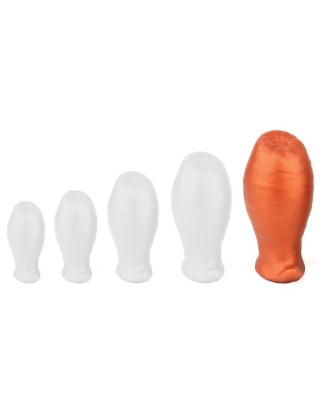 Plug Egg Ass XL 12.5 x 7.3cm Orange