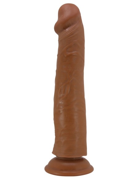 Gode réaliste Sharife 22 x 4.5 cm Marron