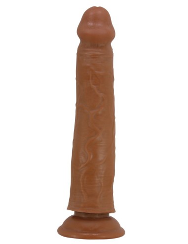 Gode réaliste Sharife 22 x 4.5 cm Marron