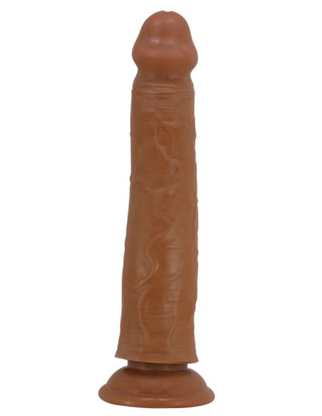 Gode réaliste Sharife 22 x 4.5 cm Marron