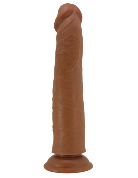 Gode réaliste Sharife 22 x 4.5 cm Marron