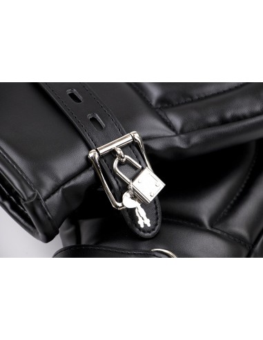 Gants Padded Lock Noirs