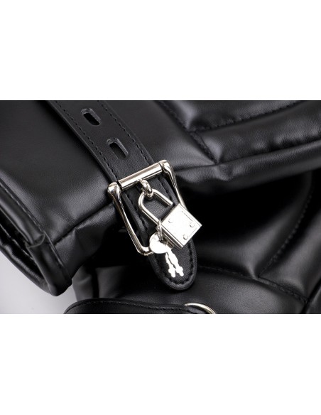 Gants Padded Lock Noirs