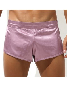 Short avec Jock Slit Rose