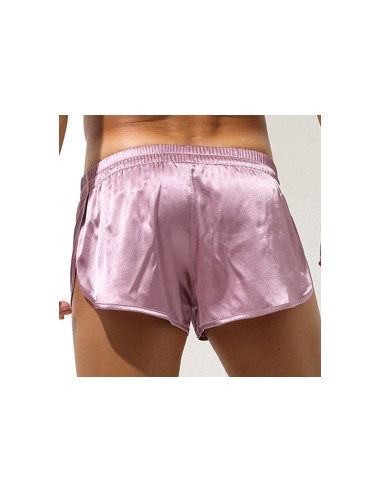 Short avec Jock Slit Rose