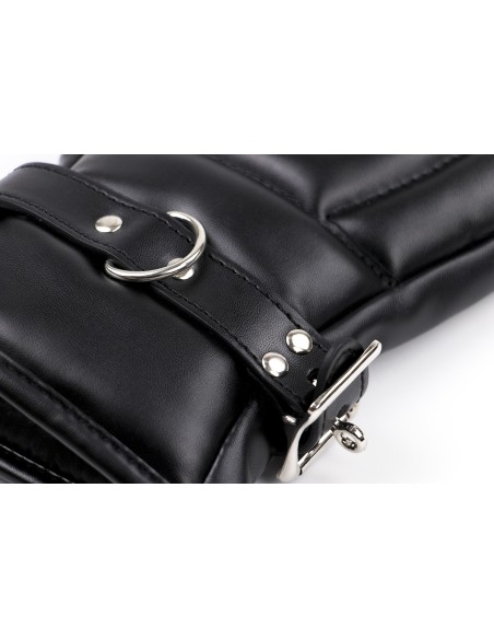 Gants Padded Lock Noirs