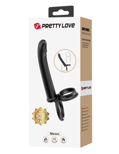 Gode Double pénétration Moses 12 x 2cm - DOUBLE PENE - 2