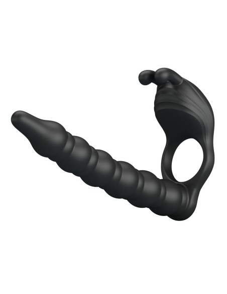 Gode Double pénétration Vibrant Blackney 14 x 2.2cm