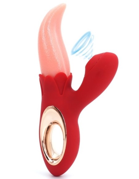 Vibro Tapping et Licking Lickstasy 10 Modes Vibro Tapping et Licking Lickstasy 10 Modes