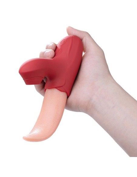 Vibro Tapping et Licking Lickstasy 10 Modes Vibro Tapping et Licking Lickstasy 10 Modes