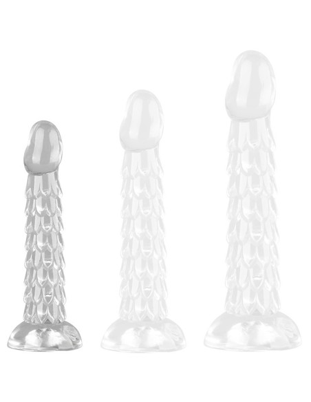 Gode Transparent Scales Mush S 15.5 x 3.5cm