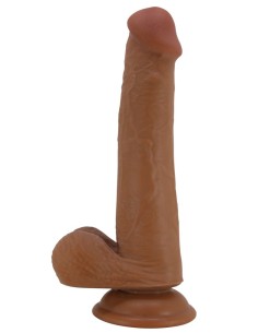 Gode réaliste Tallen 16 x 4 cm Marron