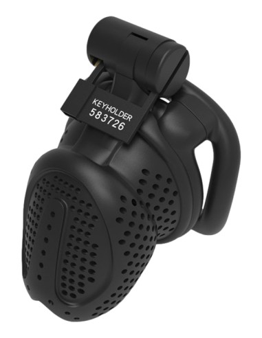 Cage de chasteté Timea 7.5 x 3cm Noir