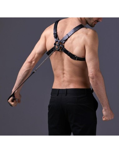 Harnais avec Laisse Harneep Noir