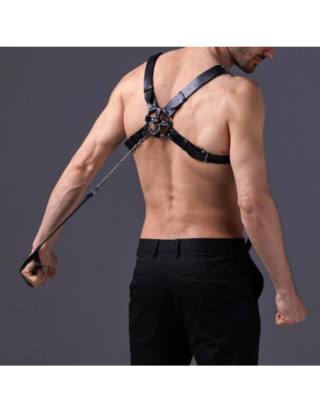 Harnais avec Laisse Harneep Noir Harnais avec Laisse Harneep Noir