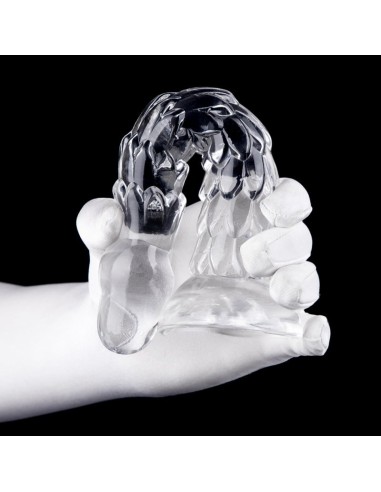 Gode Transparent Scales Mush L 20 x 4.5cm