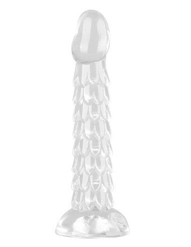 Gode Transparent Scales Mush L 20 x 4.5cm