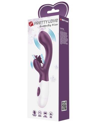 Vibro Rabbit Butterfly Kiss 10 x 3.1cm