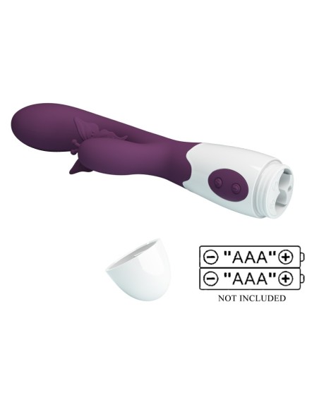 Vibro Rabbit Butterfly Kiss 10 x 3.1cm