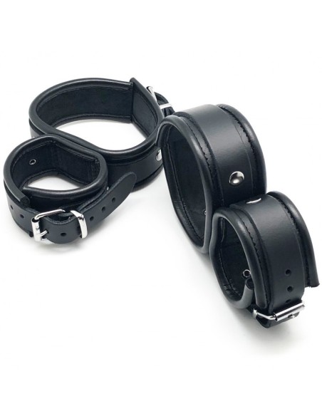 Menottes de retenue Chevilles / Mains en cuir Menottes de retenue Chevilles / Mains en cuir