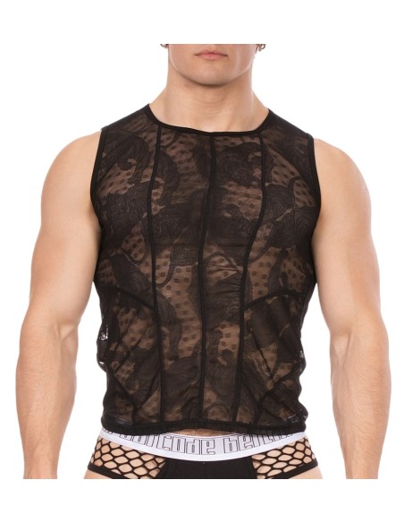 Débardeur dentelle Ozil Noir