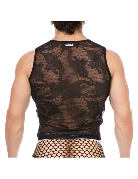 Débardeur dentelle Ozil Noir